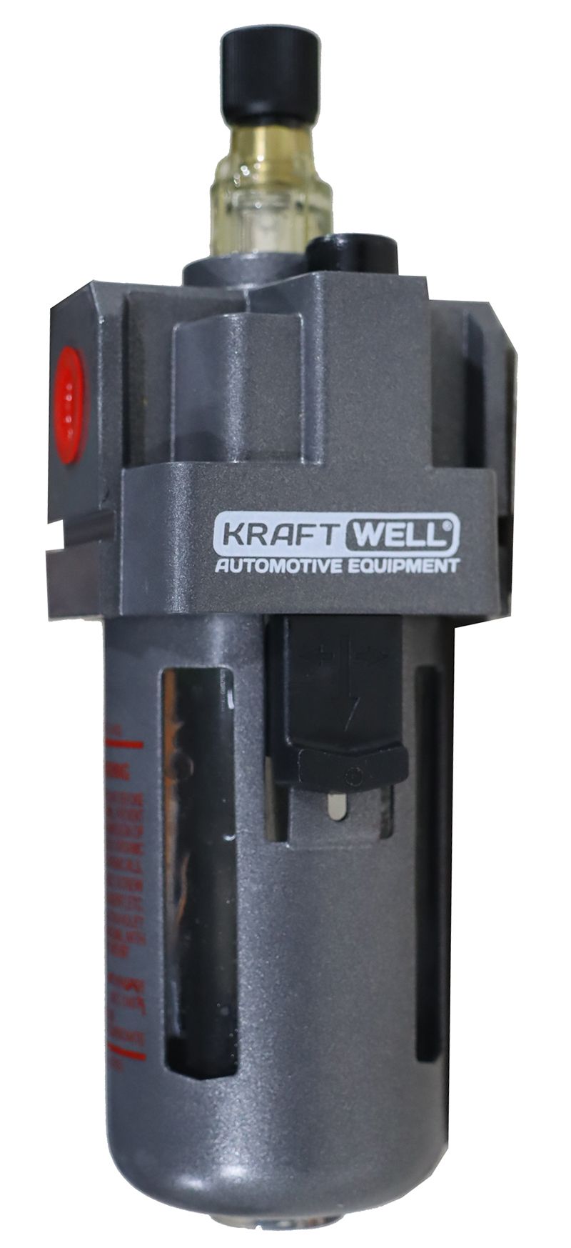 KraftWell KRW-FRL14L Лубрикатор для пневмоинструмента, 1/4", до 16 бар,  серия STD