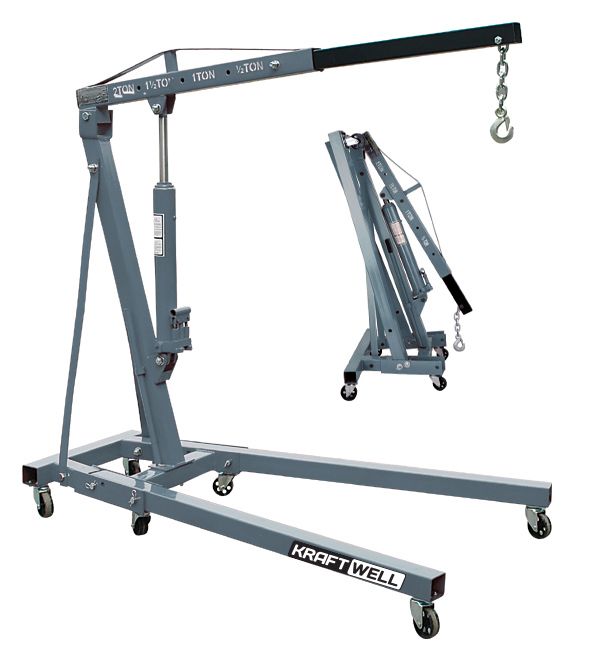 KraftWell KRWC2 Кран складной двухтактный г/п 2 т.