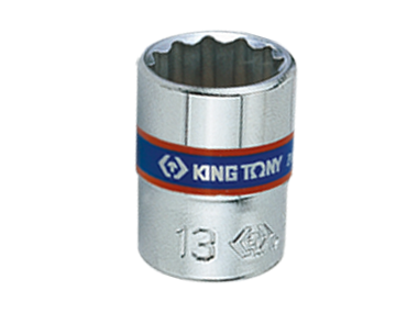 Торцевая головка KING TONY 233012M двенадцатигранная 12 мм 1/4" L=24мм