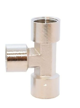 KraftWell KRW-TT12F3 Тройник резьбовой Т-образный F1/2" - F1/2" - F1/2", 1 шт