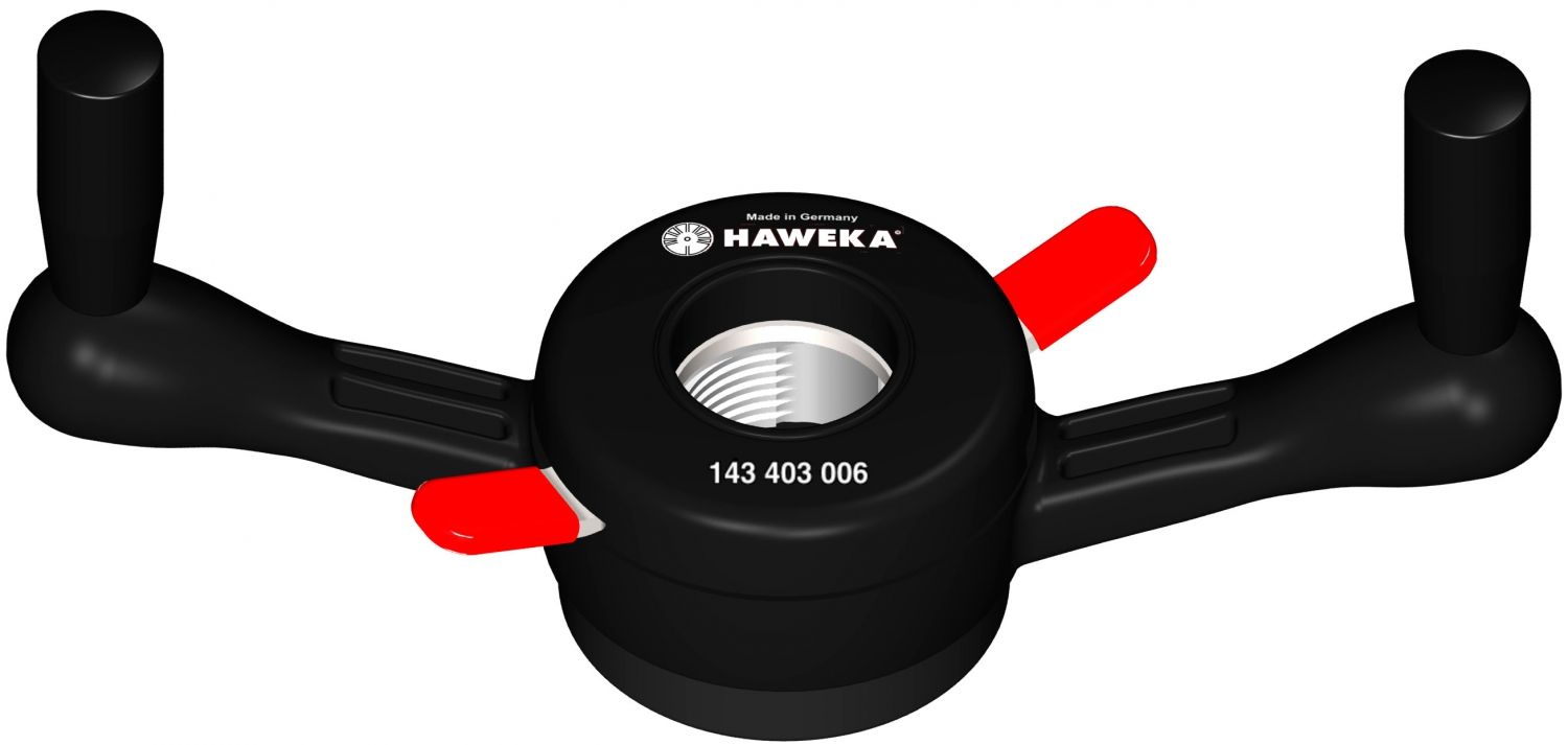 Гайка быстрозажимная HAWEKA 143363006 с рукоятками
