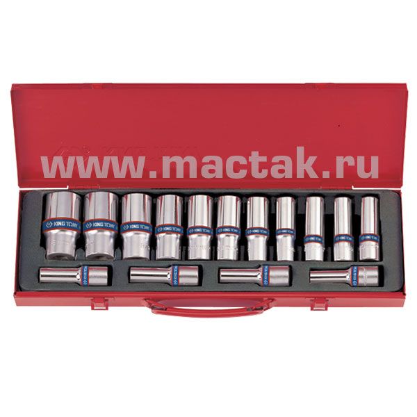 1/2 комплект глубоких торцевых головок 4215MR
