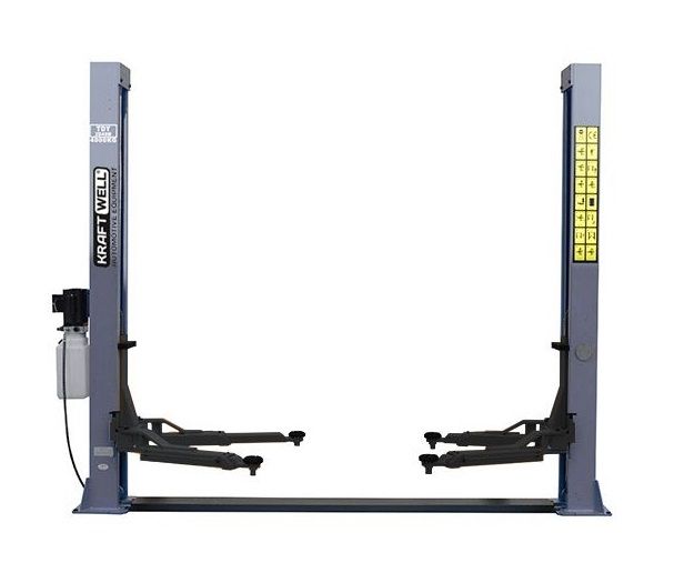 KraftWell KRW4SLM/220 Подъемник г/п 4 т. упр. стопорами на 2-х колоннах