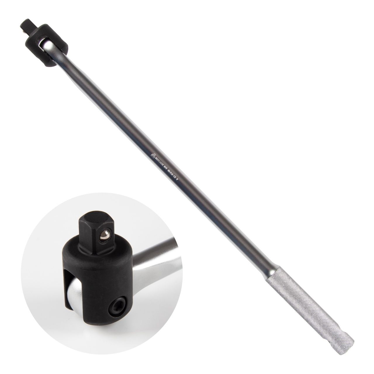Вороток 1/2", 450 мм, с шарниром МАСТАК 011-40450