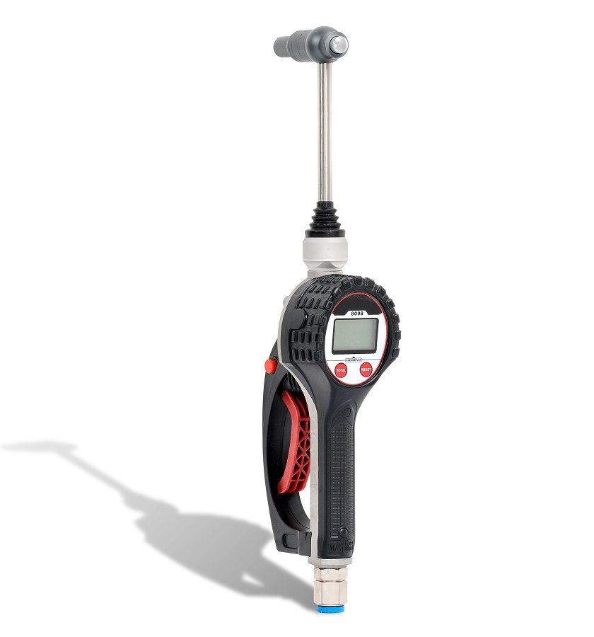 KraftWell KRW1767D Пистолет для раздачи масла электронный