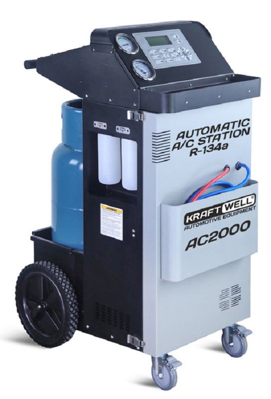 KraftWell AC2000 Станция автомат для заправки кондиционеров коммерческих автомобилей