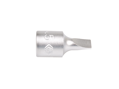 Насадка (бита) торцевая  KING TONY 201208X Slotted1/4 L=25мм 8*1,2 мм