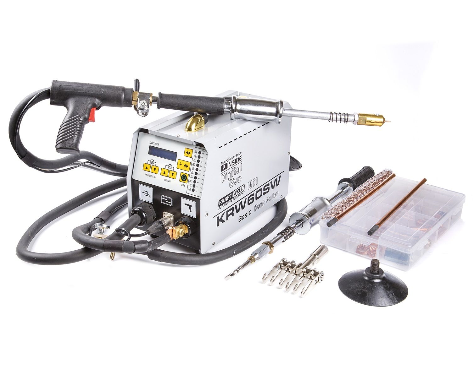 KraftWell KRW60SW/380L Аппарат для точечной сварки (споттер) 3500 А, 380 В