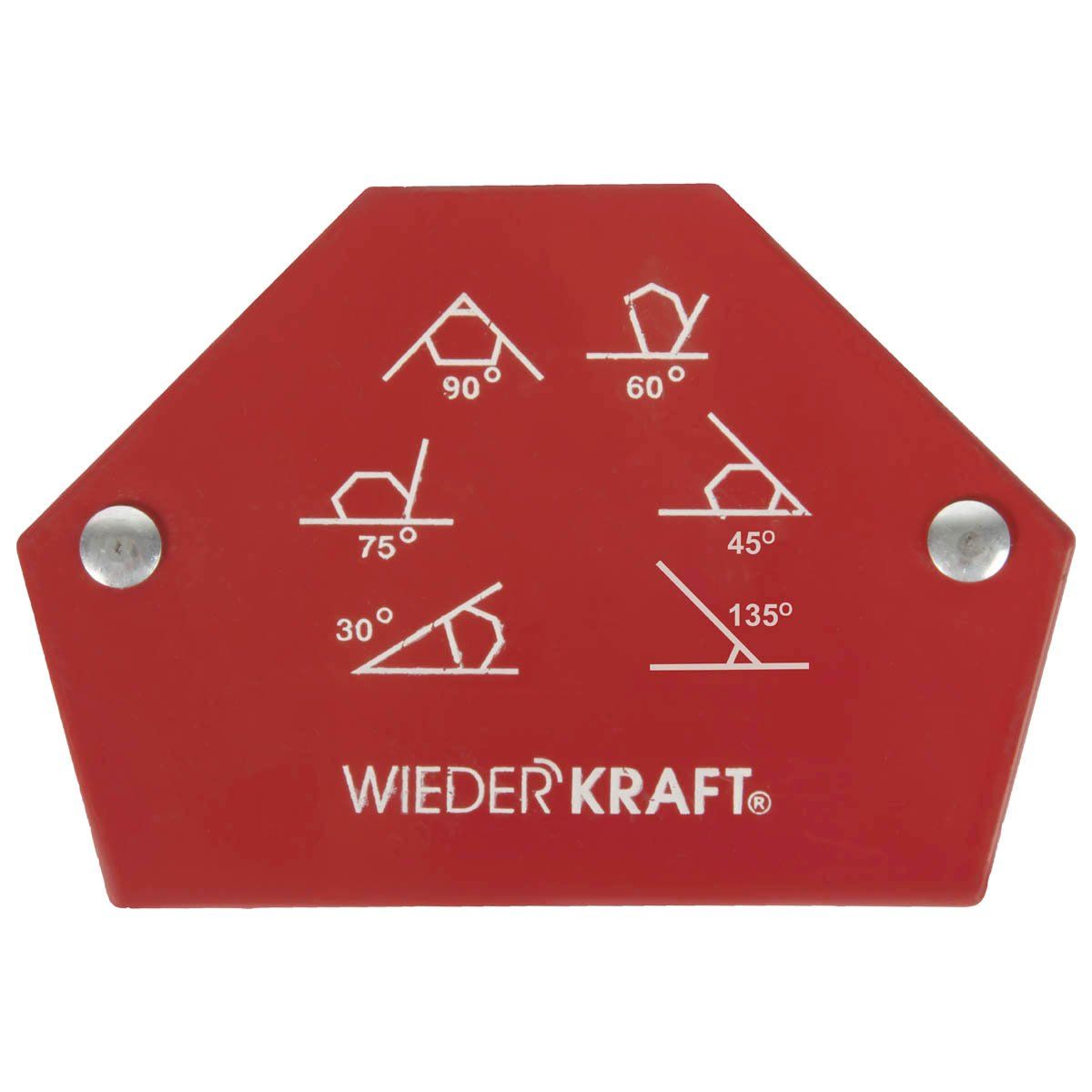 WDK-65025 Сварочный магнит, углы 30°, 45°, 60°, 75°, 90°, 135°, усилие 25 Lbs