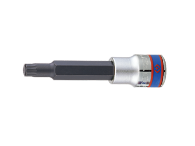 Насадка (бита) торцевая  KING TONY 404108 SPLINE 1/2 L=100мм M 8,9