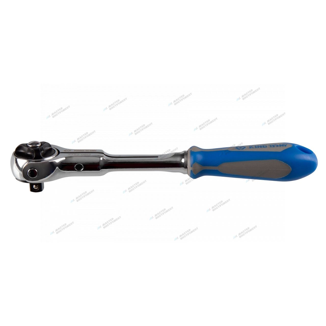 KINGTONY ТРЕЩОТКА 2752-06G с поворотной головой 72 зубца 1/4" 150мм