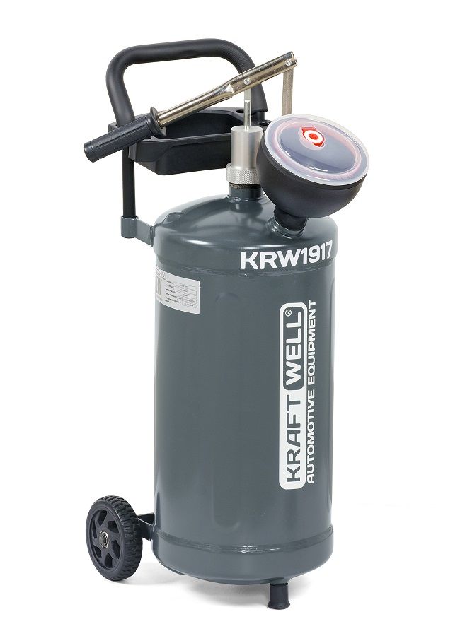 KraftWell KRW1917 Нагнетатель масла с ручным приводом 30 л.