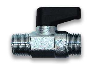 ASTUROMEC ВЕНТИЛЬ A310/5 мини шаровый M3/8"- M1/4"
