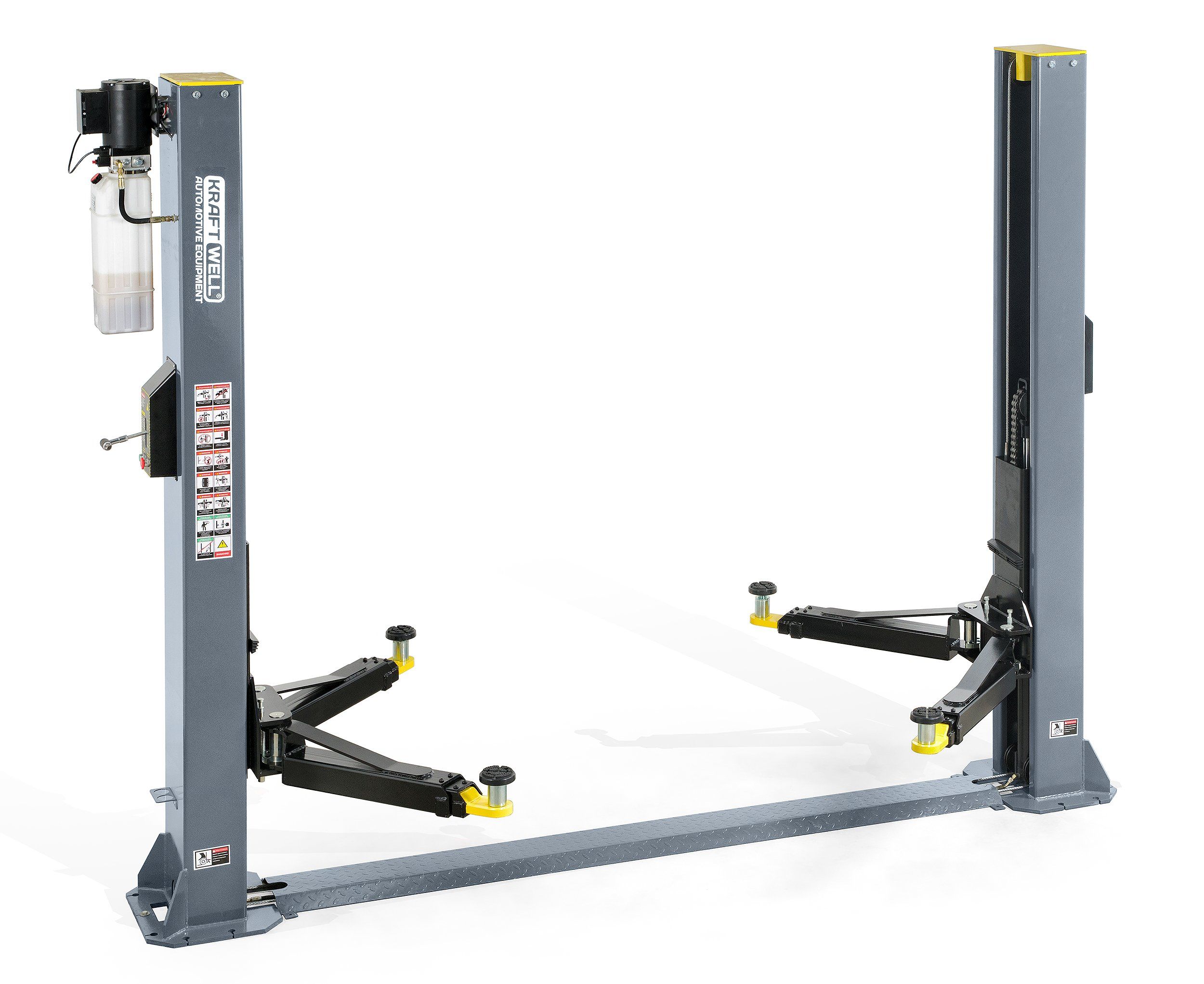 KraftWell KRW5.5MXL Подъемник  г/п 5,5 т.  электростопора, с анкерами и проставками