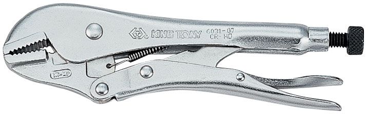 Зажим с фиксатором KING TONY 6031-07R