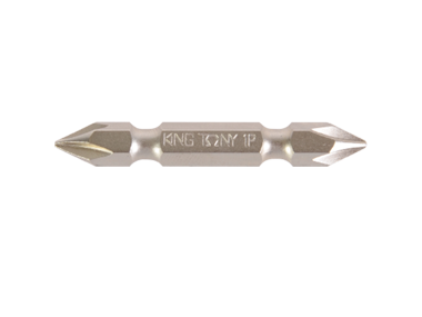 Насадка (бита) KING TONY 155002P Phillips двухсторонняя 1/4" L=50мм PH2