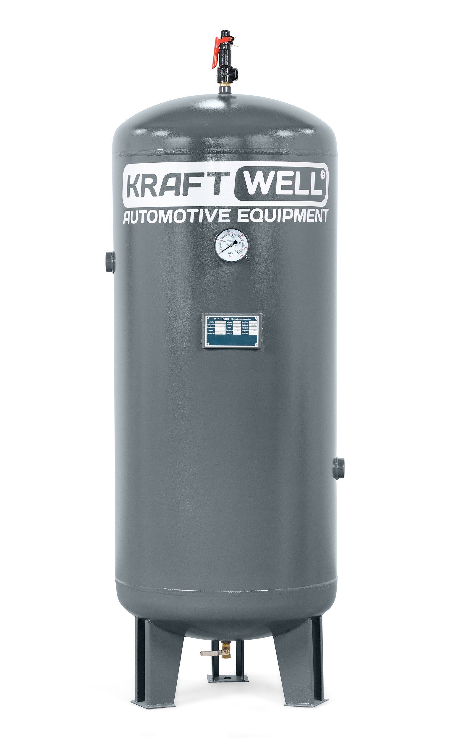 KraftWell ARIA DEPO 600 Ресивер вертикальный, 600 л, 16 бар