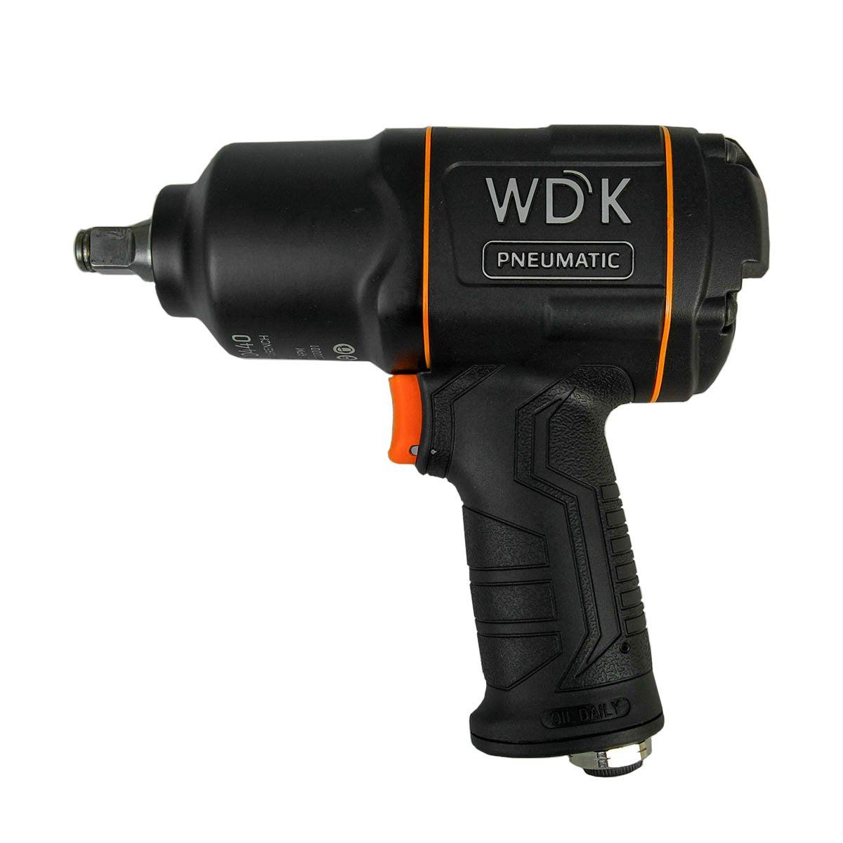 WDK-20440 Гайковерт пневматический ударный с композитным корпусом, привод 1/2", 1360 Нм