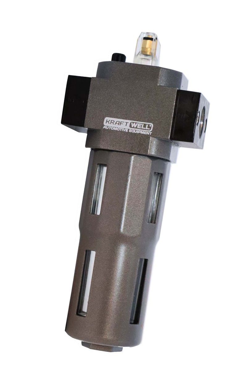 KraftWell KRW-LOE12 Лубрикатор для пневмоинструмента, 1/2", до 16 бар, серия PRO