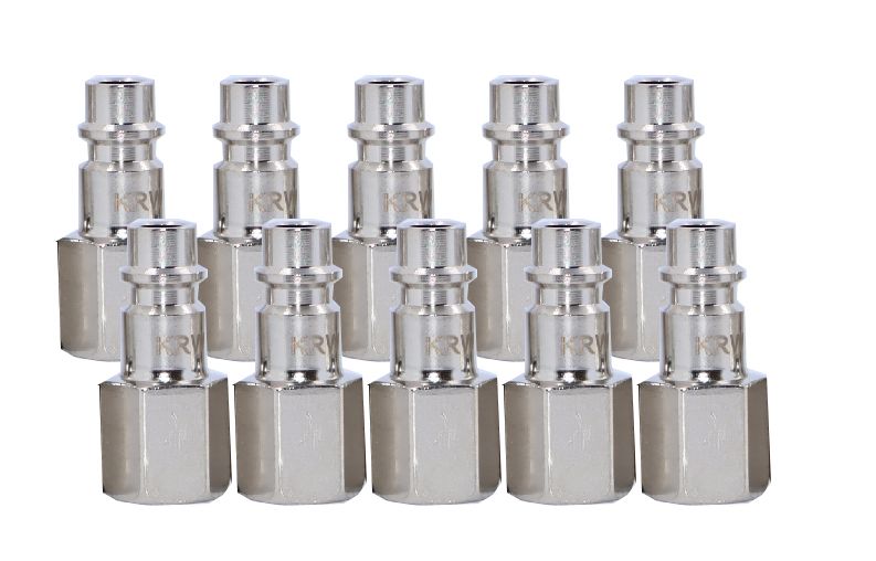 KraftWell KRW-QC14MF-10 БРС "папа", резьба F1/4", 10 шт