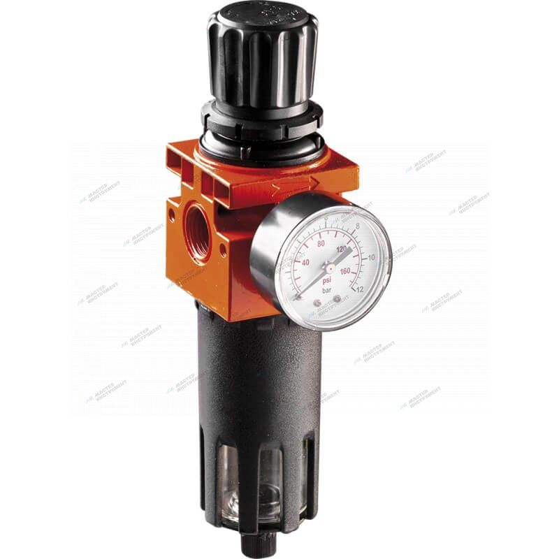 VEPA ФИЛЬТР-РЕДУКТОР F451/3 с манометром 1/2" металлический корпус