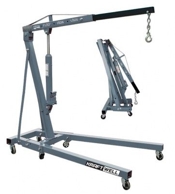 KraftWell KRWC2 Кран складной двухтактный г/п 2 т.