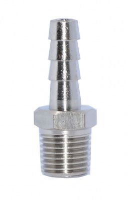 KraftWell KRW-TF814M Фитинг "елочка" 8 мм - M1/4", 1 шт