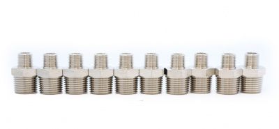 KraftWell KRW-TF12M14M-10 Переходник резьбовой M1/2" - M1/4", 10 шт