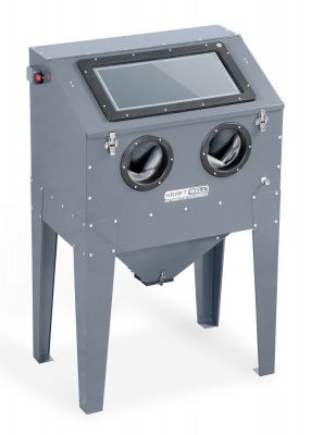 KraftWell KRW-SB220F Камера пескоструйная, фронтальная загрузка, 220 л