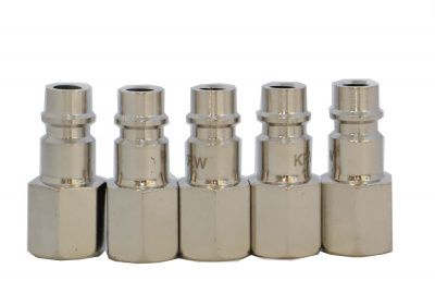 KraftWell KRW-QC14MF-5 БРС "папа", резьба F1/4", 5 шт