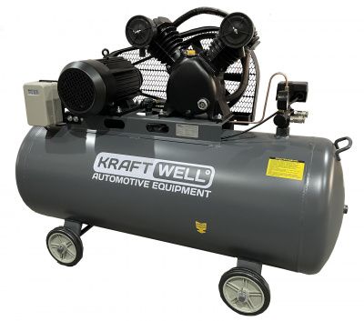 KraftWell SPIRUS 580A Компрессор поршневой 580 л/мин, 10 бар, 200 л, 380В