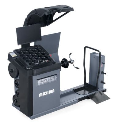 KraftWell MAXIMA KRW245TE Балансировочный станок полуавтомат с ЖК монитором 21,5"