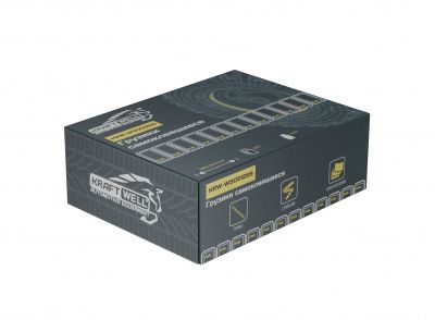KraftWell KRW-WS0512RG Грузики самоклеящиеся серые 12x5гр., 50 шт., закругленные