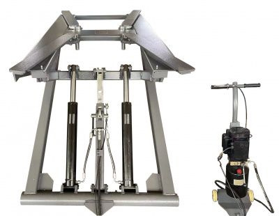 KraftWell KRW2.7L Подъемник ножничный г/п 2,7 т. мобильный