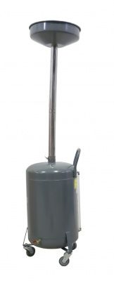 KraftWell KRW1830.80L Установка для слива масла/антифриза с подъемной ванной, 90 л