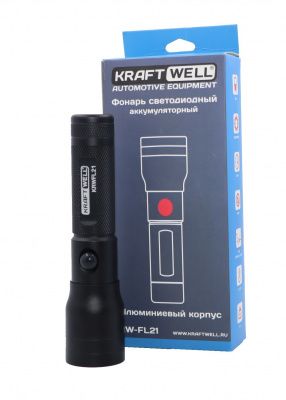 KraftWell KRWFL21 Фонарь светодиодный аккумуляторный
