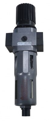 KraftWell KRW-LFR12 Фильтр-влагоотделитель с редуктором, 1/2", до 16 бар, серия PRO